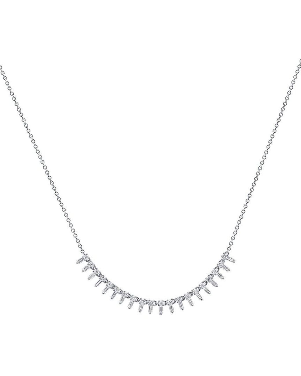 Sabrina Designs Metallic 14k 0.72 Ct. Tw. Diamond Necklace