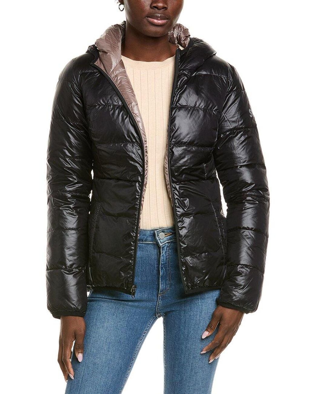 SKEA Black Prima Reversible Jacket