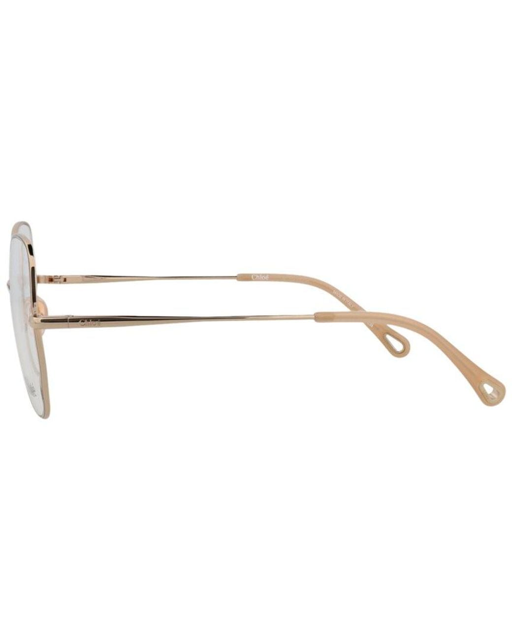Chloé Metallic Ch0098O 56Mm Optical Frames