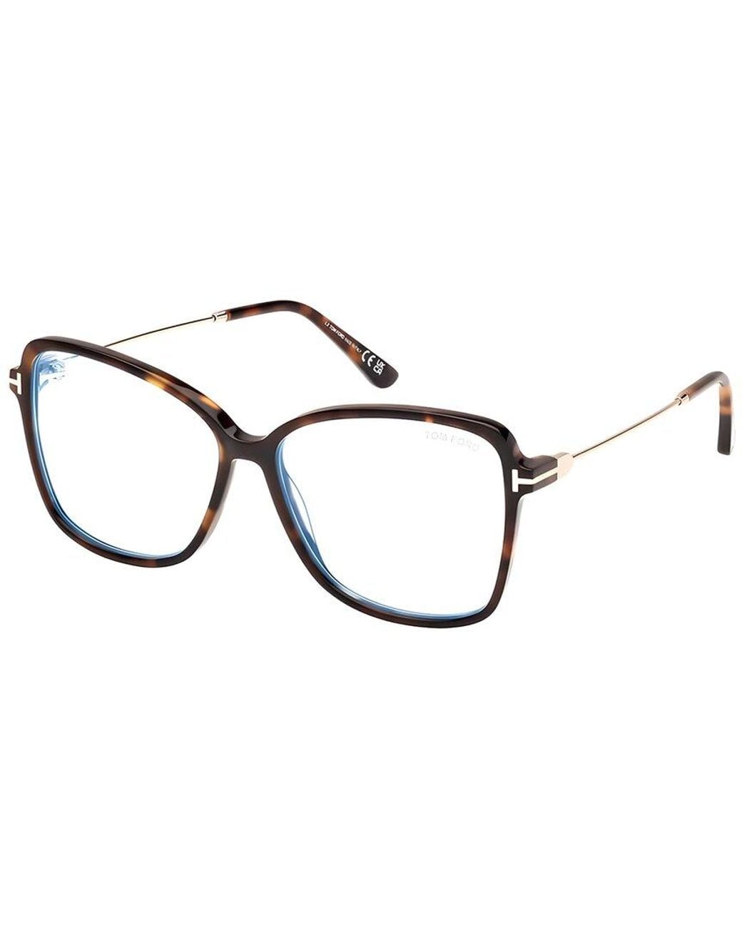 Tom Ford Metallic Ft5953-B 55Mm Optical Frames