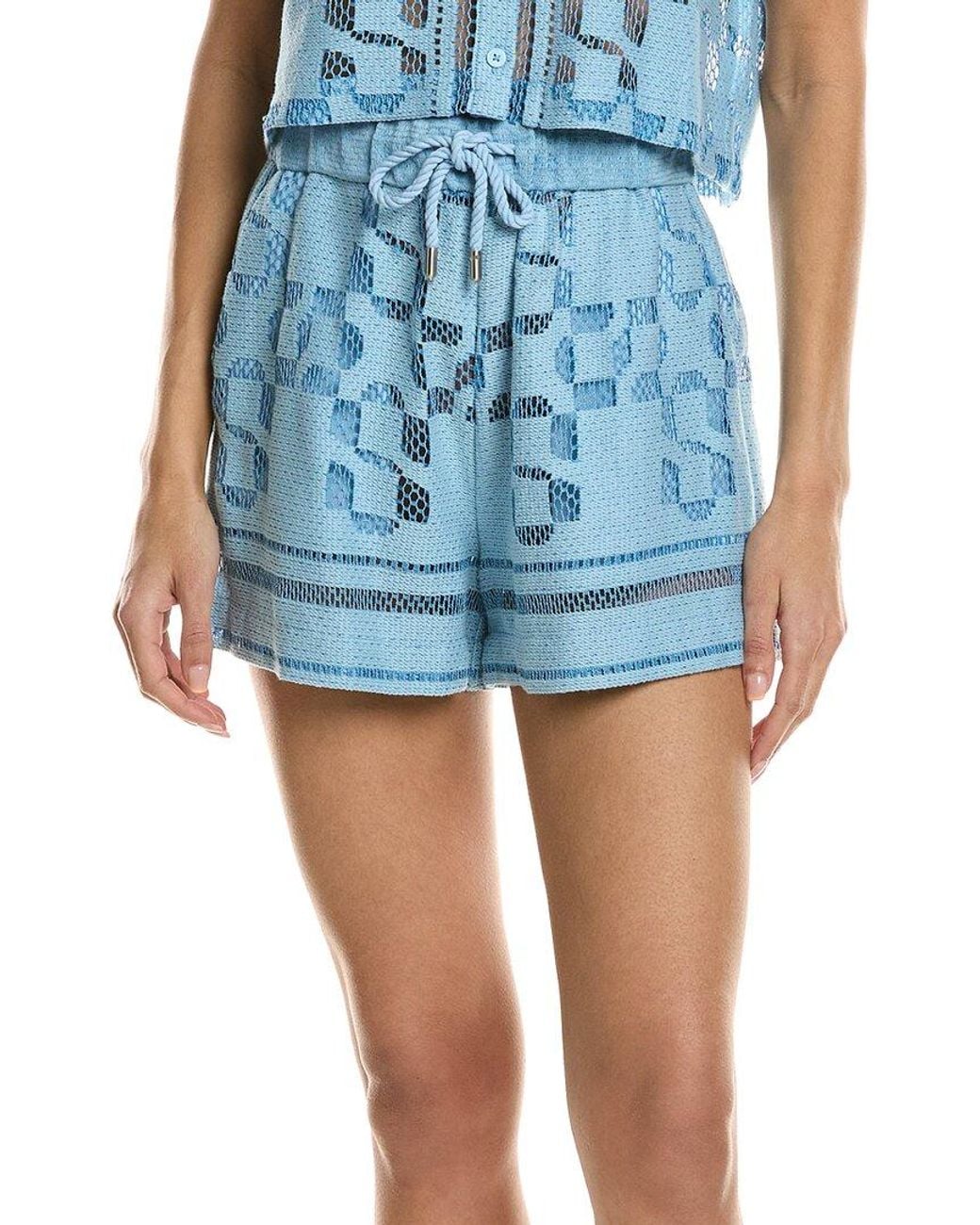 Jonathan Simkhai Blue Hannah Short
