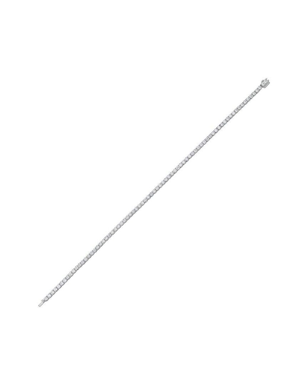 Diana M White Diana M. 14K 3.00 Ct. Tw. Lab-Grown Diamond Tennis Bracele