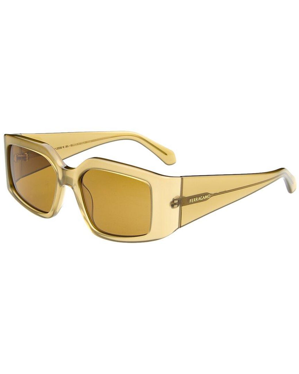 Ferragamo Metallic Sf1101S 54Mm Sunglasses