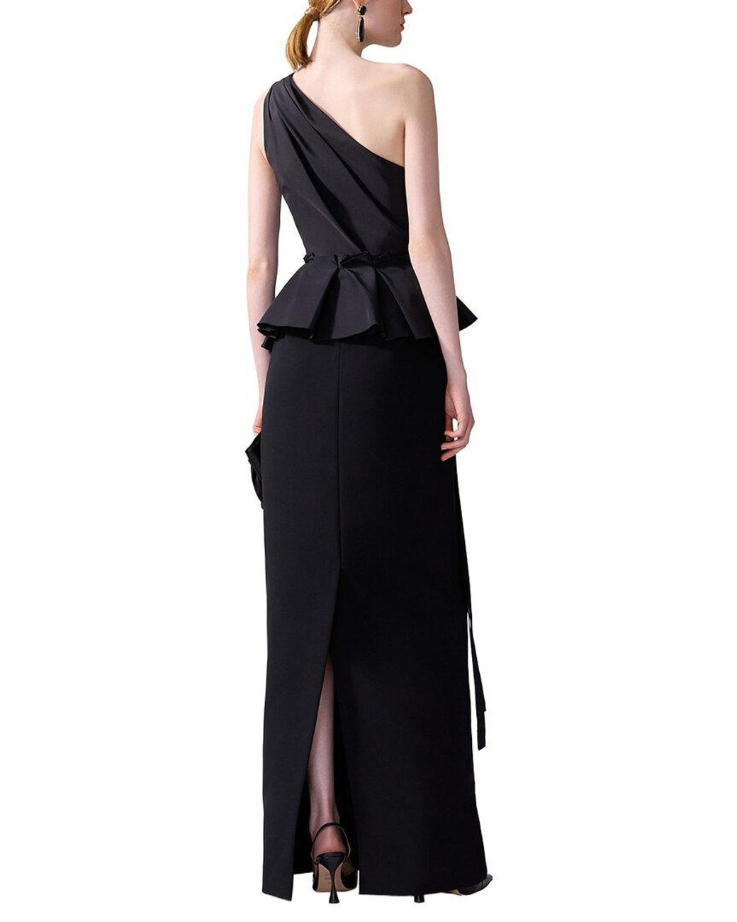 Carolina Herrera Black Gown