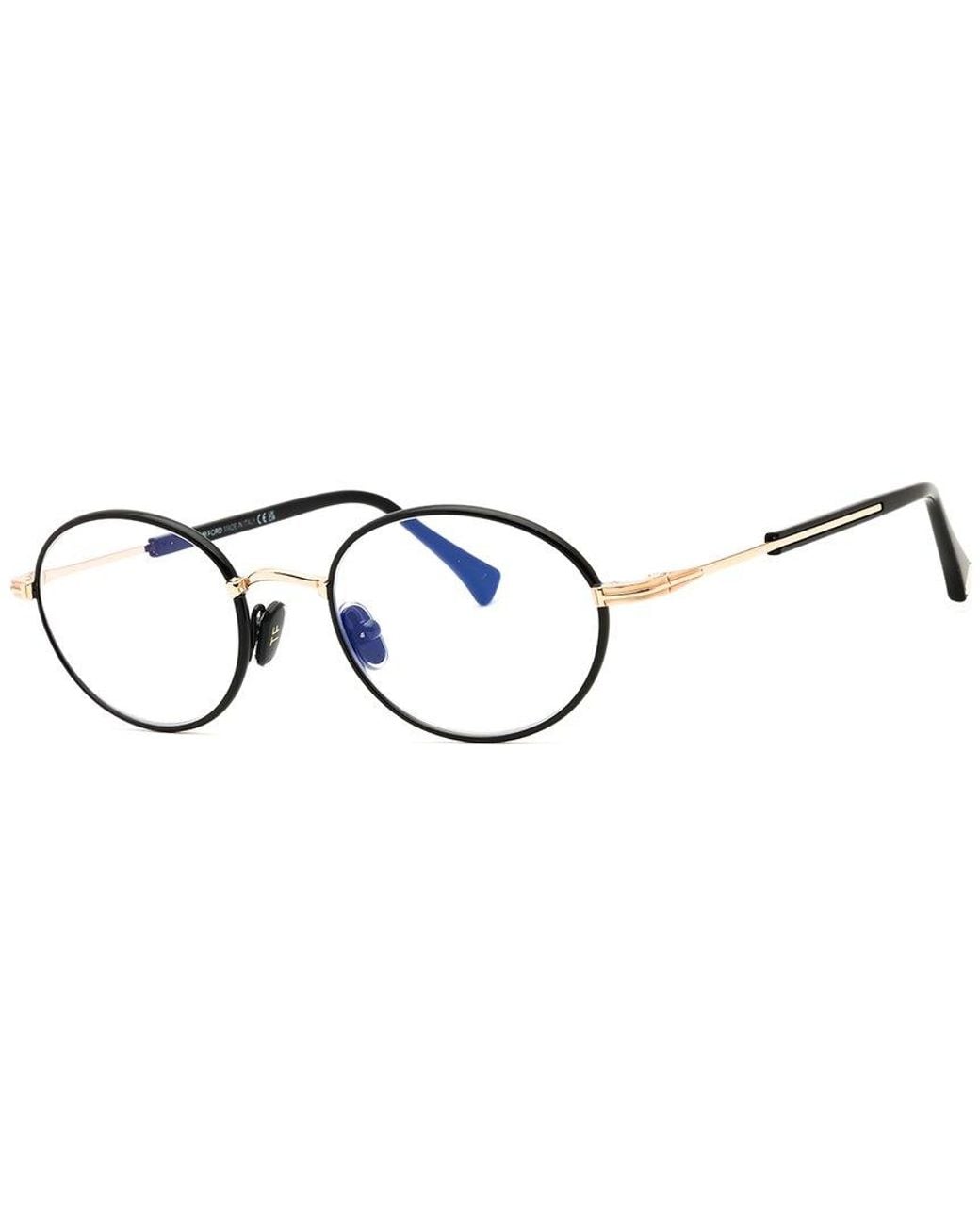 Tom Ford Black 49Mm Optical Frames for men