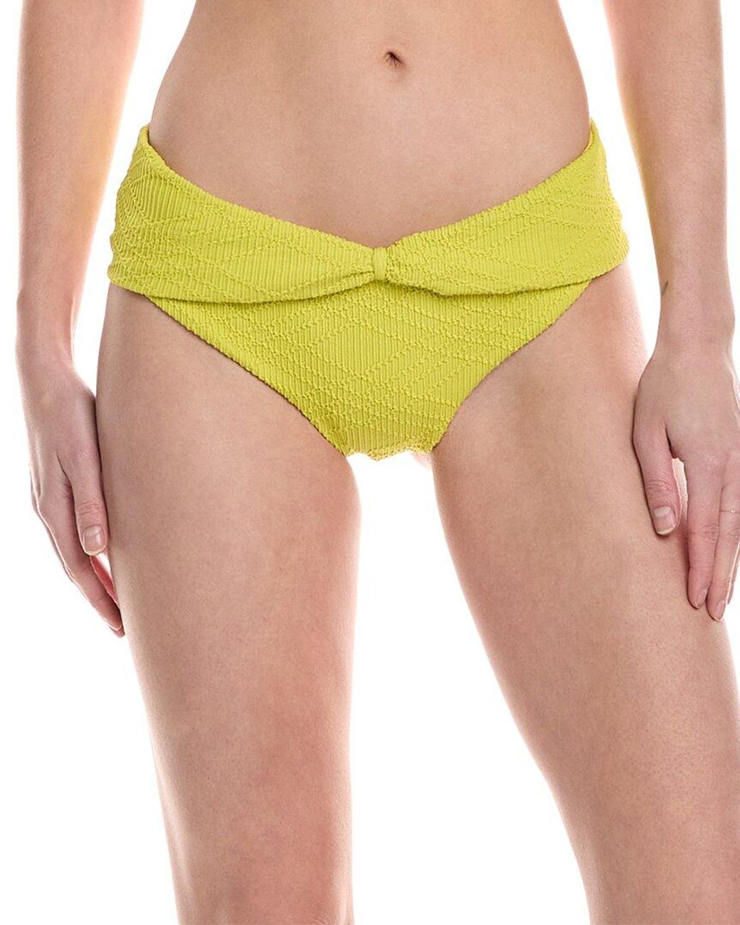 Devon Windsor Yellow Amari Bikini Bottom