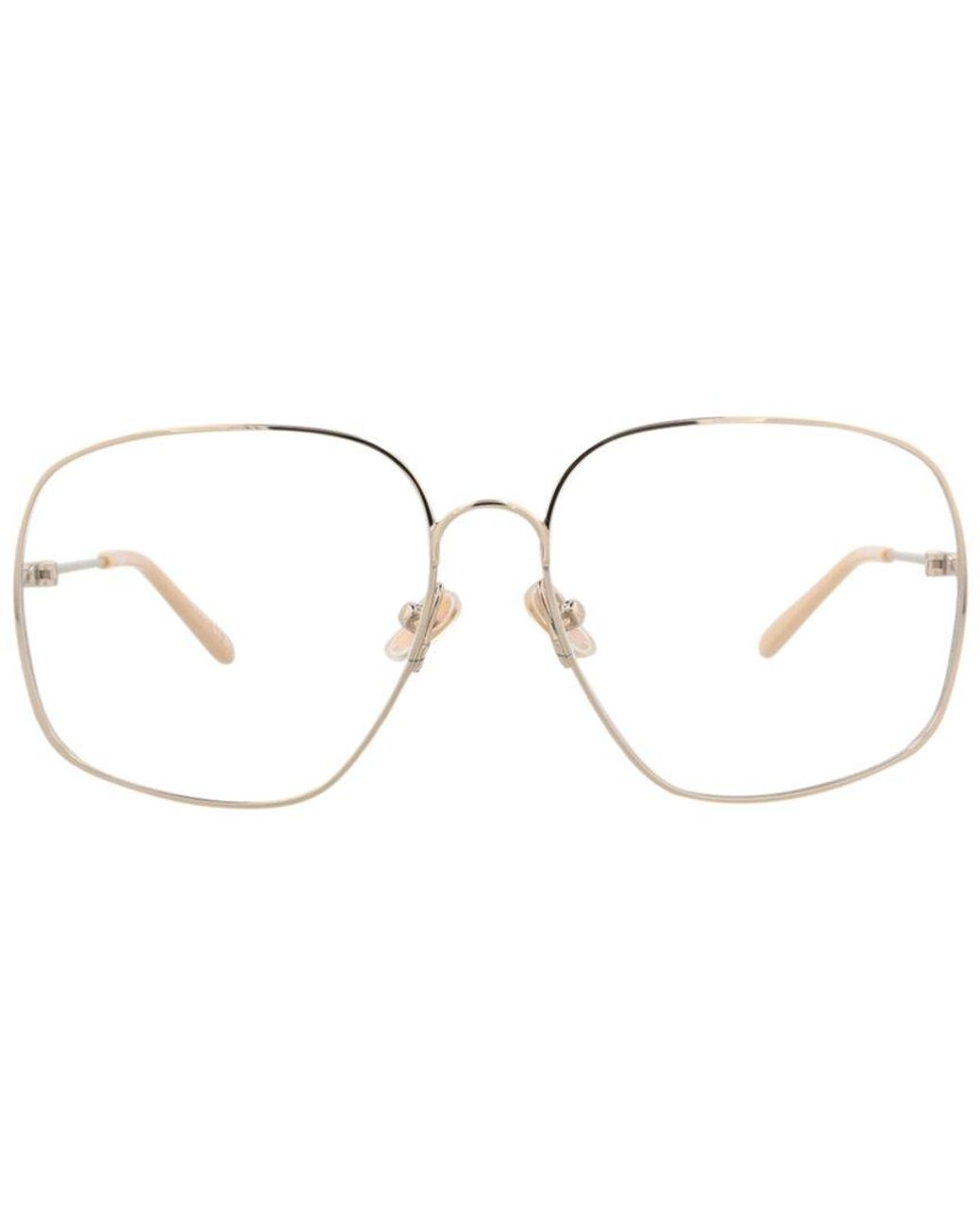 Chloé Metallic Ch0165O 58Mm Optical Frames