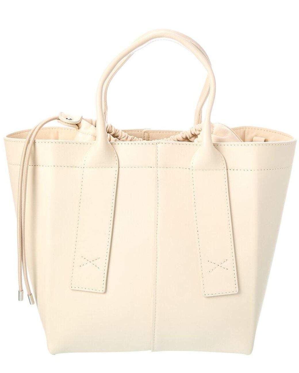 Agl Attilio Giusti Leombruni Natural Trecy Leather Tote