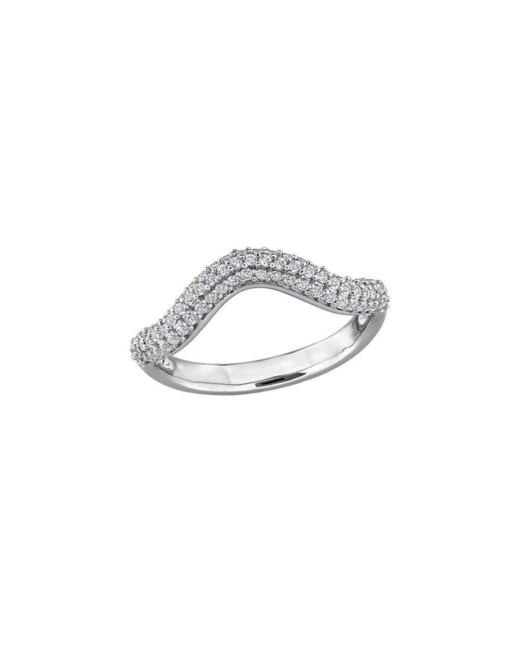 Rina Limor White 0.39 Ct. Tw. Topaz Ring