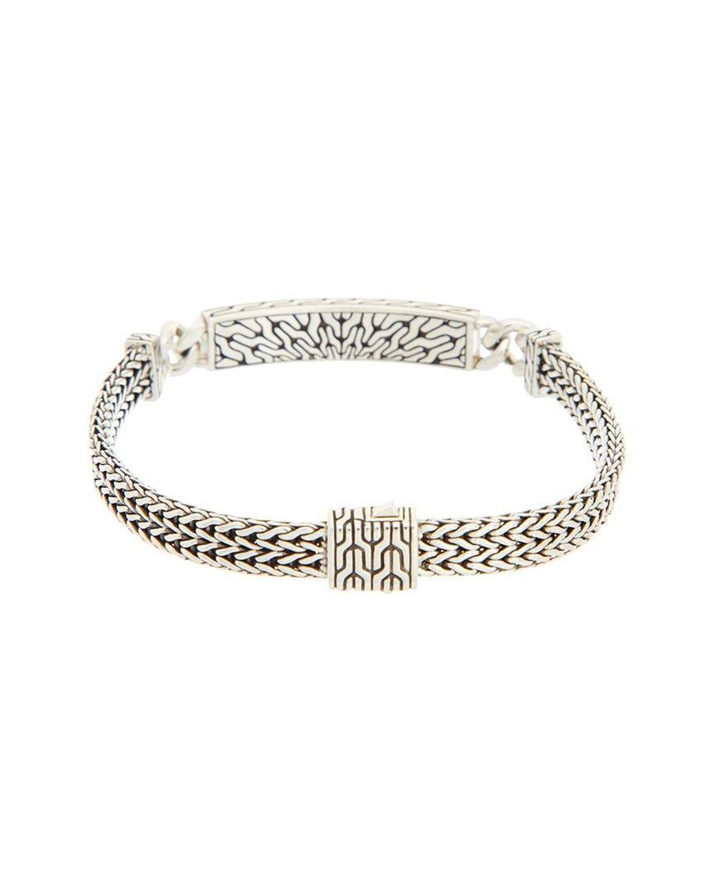 John Hardy Metallic Rata & 18K Treated Sapphire And Spinel Bracelet