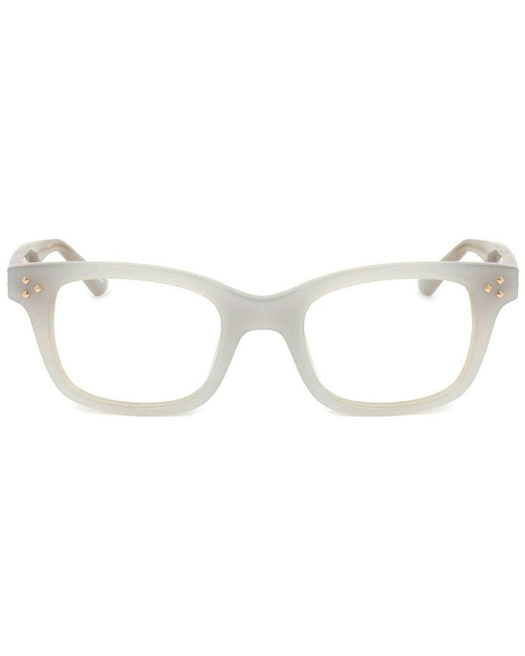 Linda Farrow White Matthew Williamson By Linda Farrow Mw31 50Mm Optical Frames