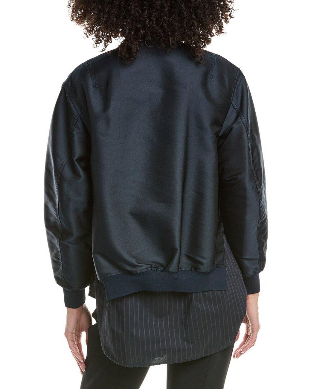 3.1 Phillip Lim Gray Bomber Jacket