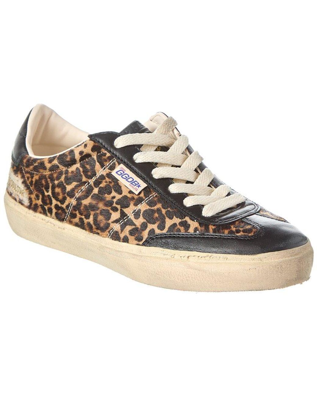 Golden Goose Deluxe Brand Natural Soul-star Haircalf & Leather Sneaker