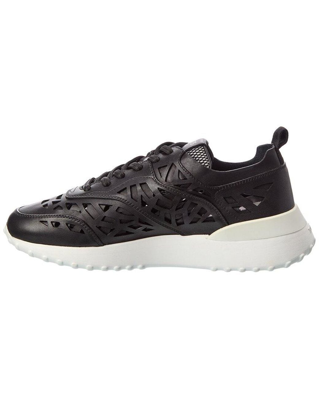 Tod's Black Leather Sneaker