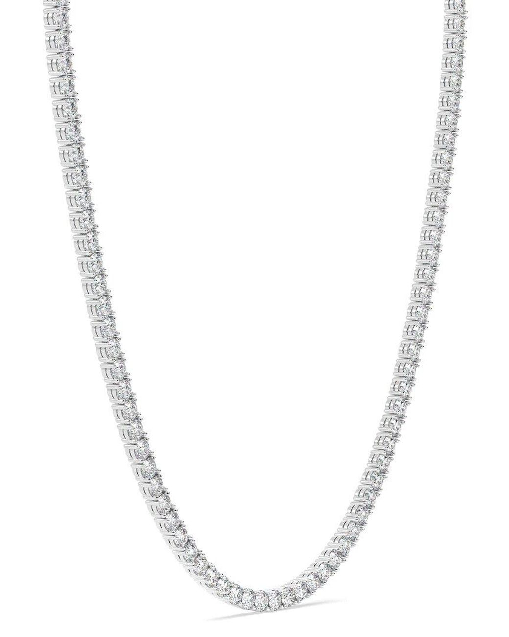 Lab Grown Diamonds White 14K 5.00 Ct. Tw. Lab-Grown Diamond Tennis Necklace
