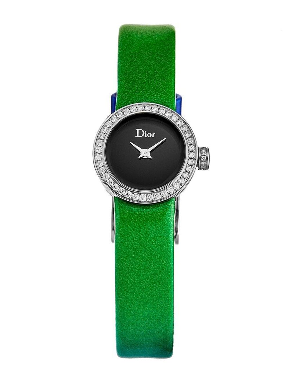 green dior watch