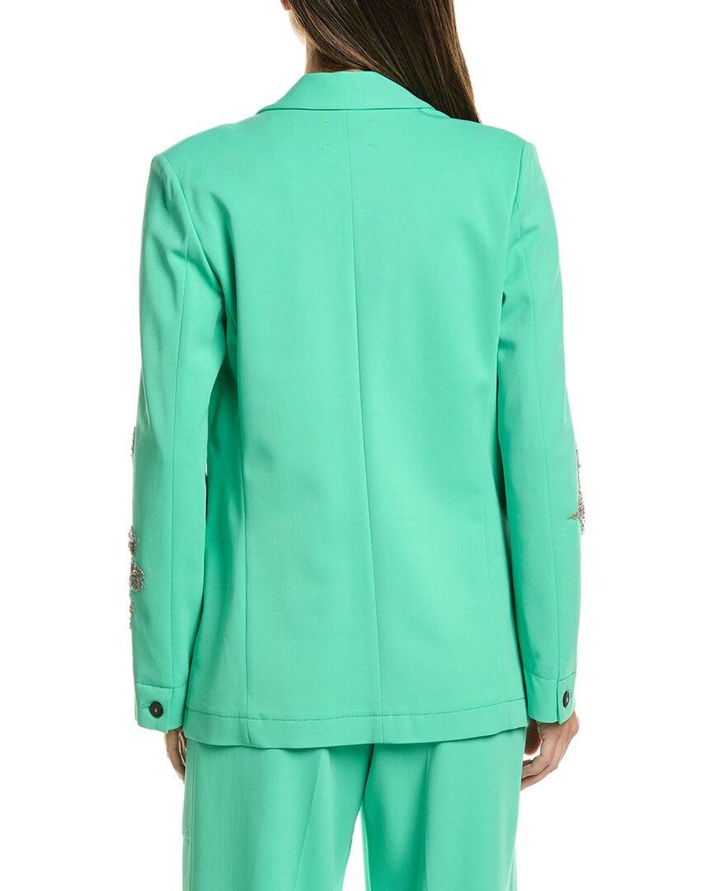 Forte_forte Green Embellished Jacket