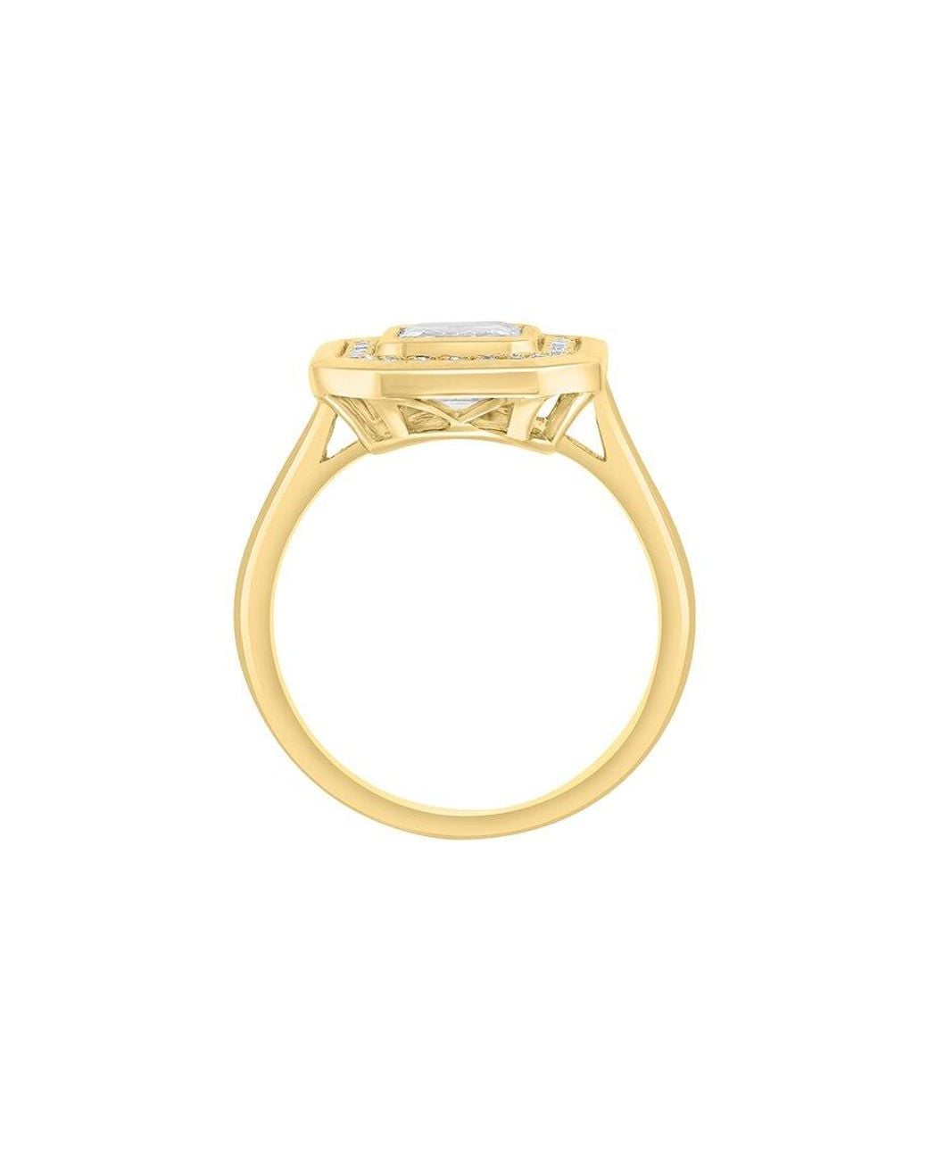 Effy Fine Jewelry Metallic 14K 2.15 Ct. Tw. Lab-Grown Diamond Ring