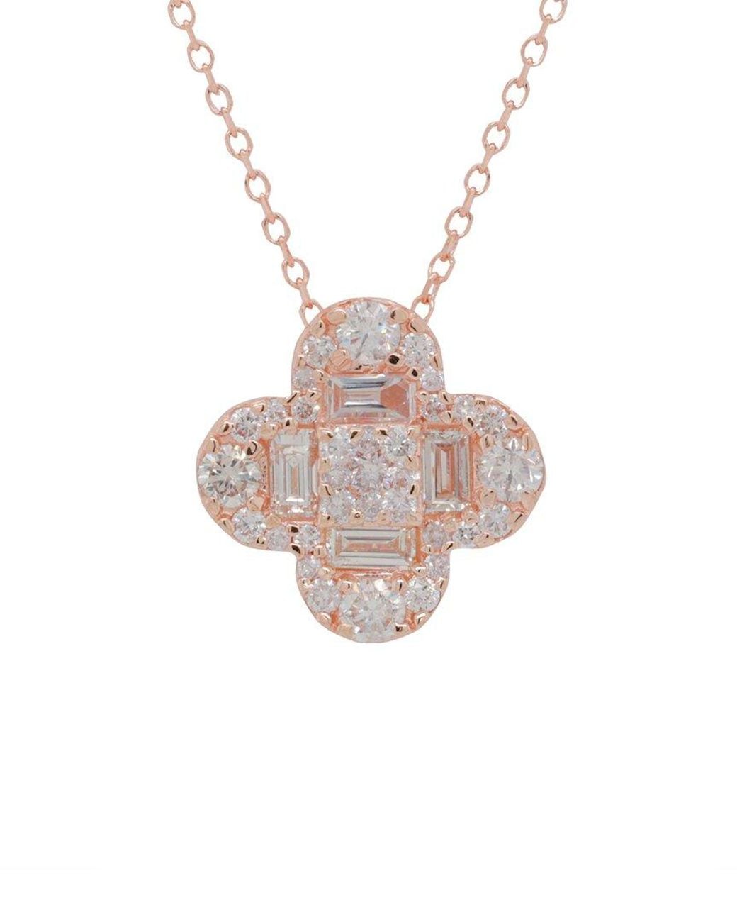 Diana M Multicolor Fine Jewelry 0.70 Ct. Tw. Diamond Necklace