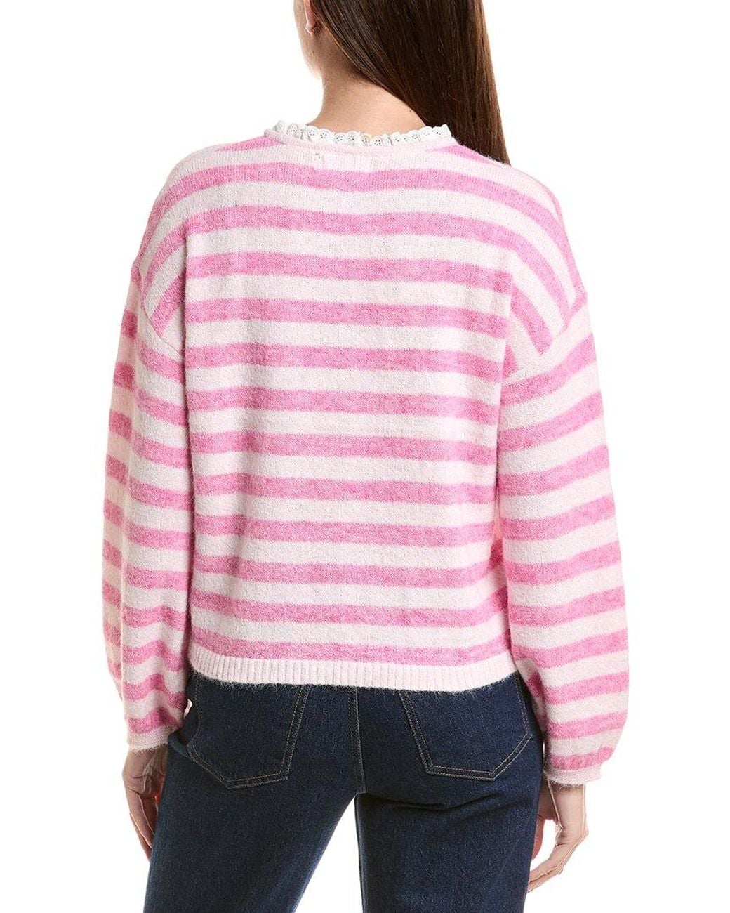 ANNA KAY Red Walence Cashmere-Blend Cardigan