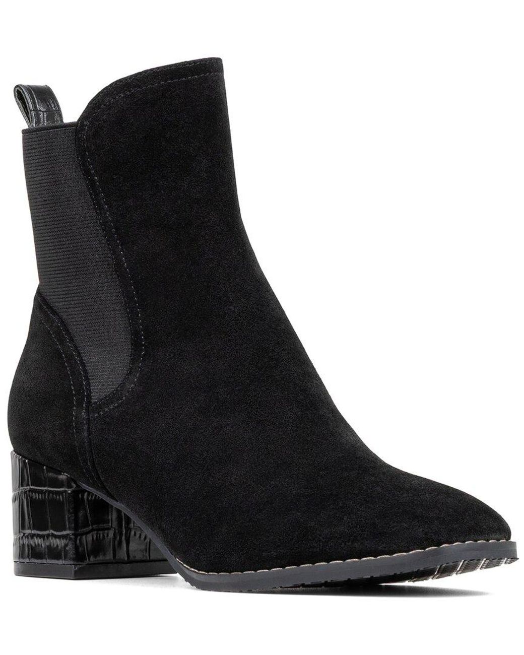 Donald J Pliner Black Kizmet Leather Bootie
