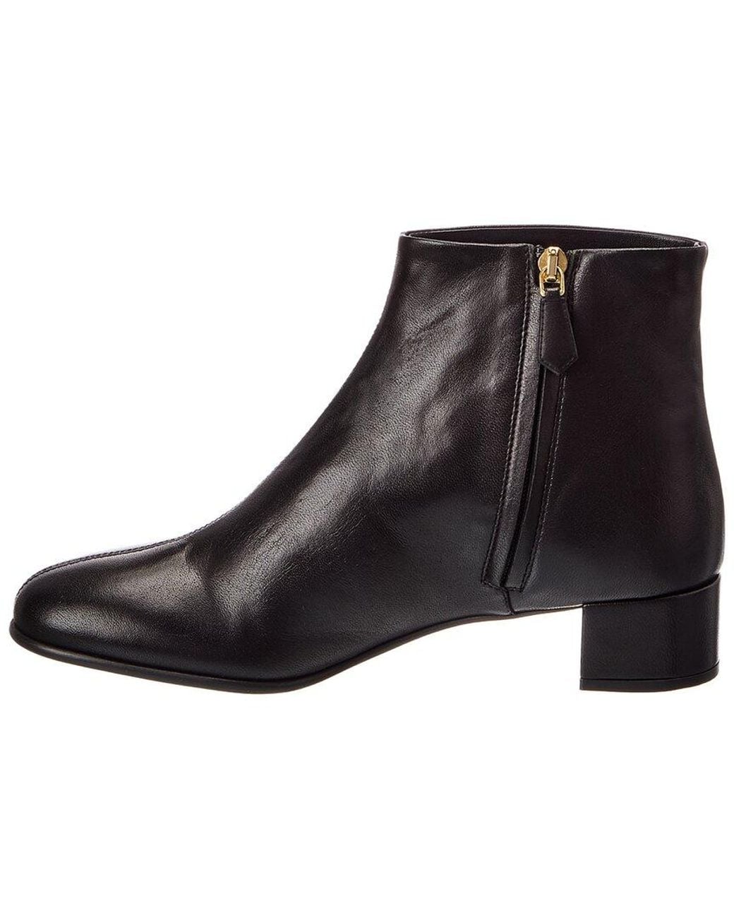 Prada Black Nappa Leather Boot