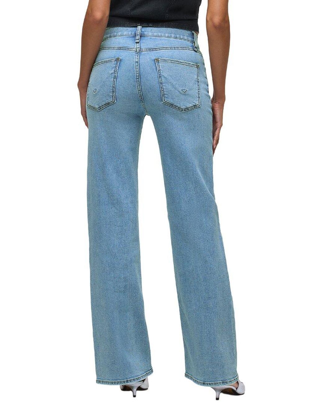 Hudson Blue Rosie High-Rise Wide Leg Jean