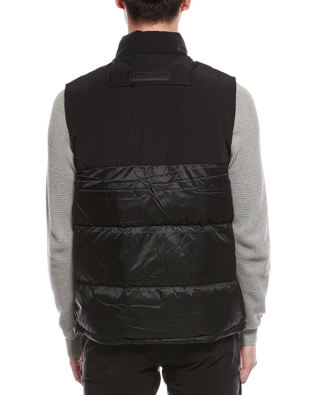 Canada Goose Black Paradigm Freestyle Vest for men