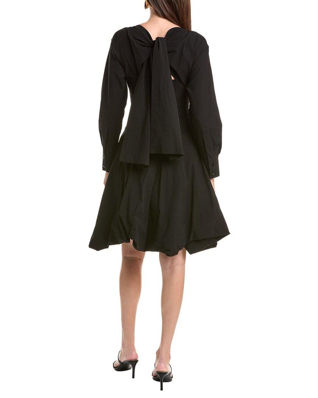Proenza Schouler Black Tiana Dress