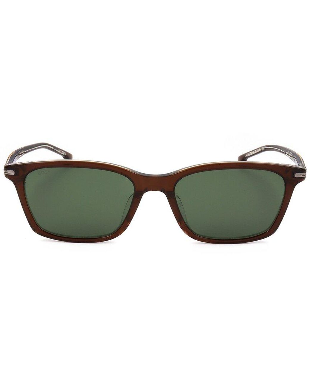 Boss Brown 56Mm Sunglasses for men