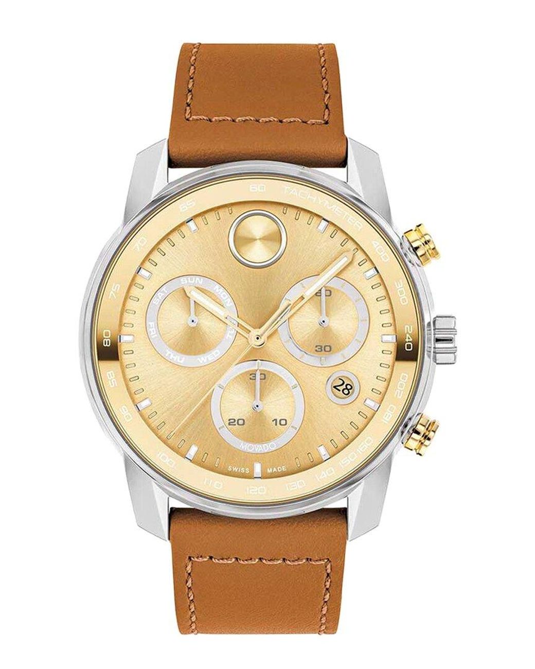 Movado Metallic Bold Verso Watch for men