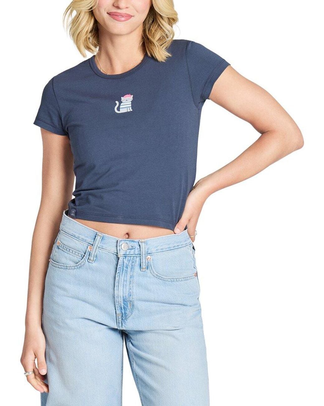 Life Is Good. Blue Baby T-Shirt