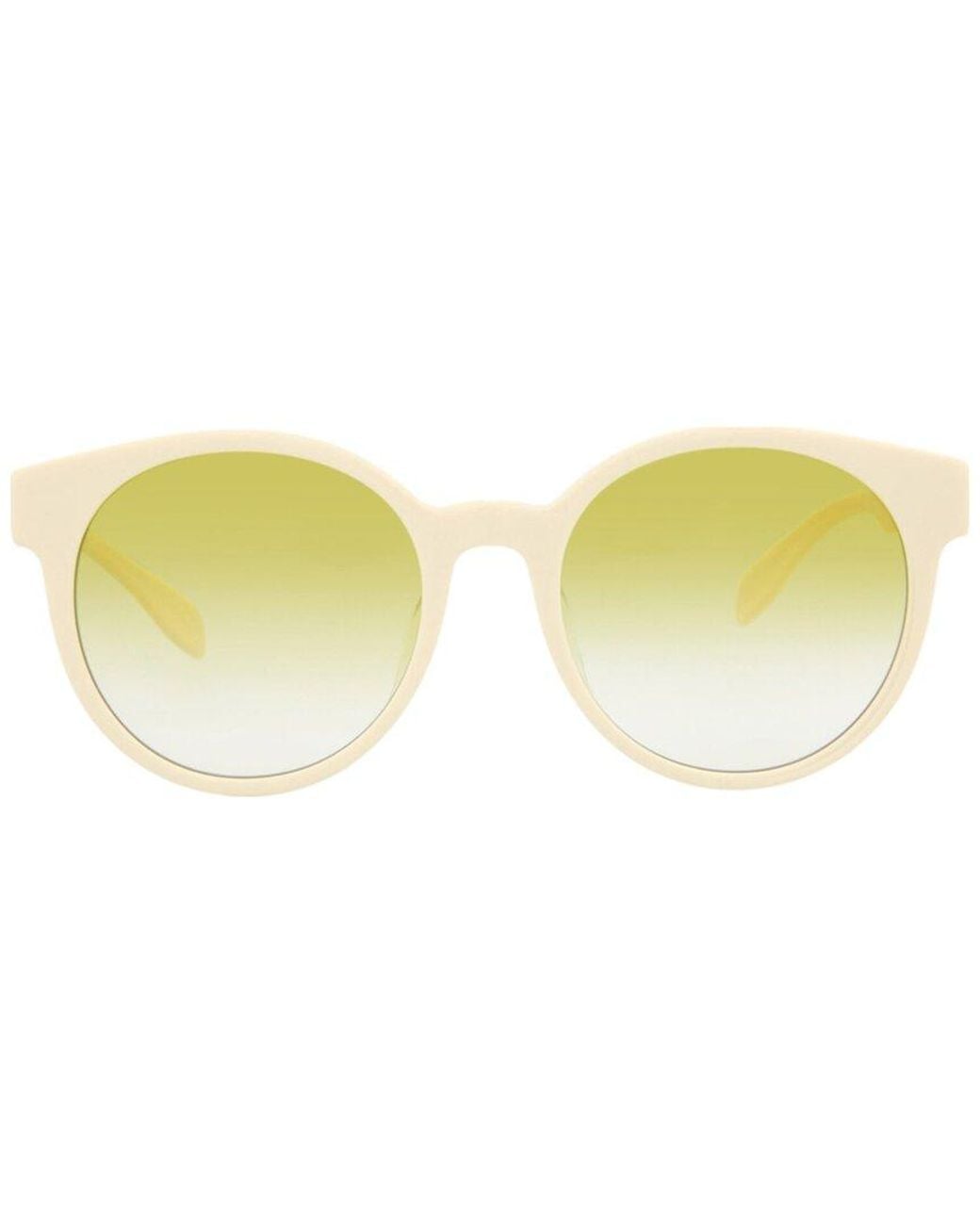 McQueen Metallic Am0349Sa 55Mm Sunglasses
