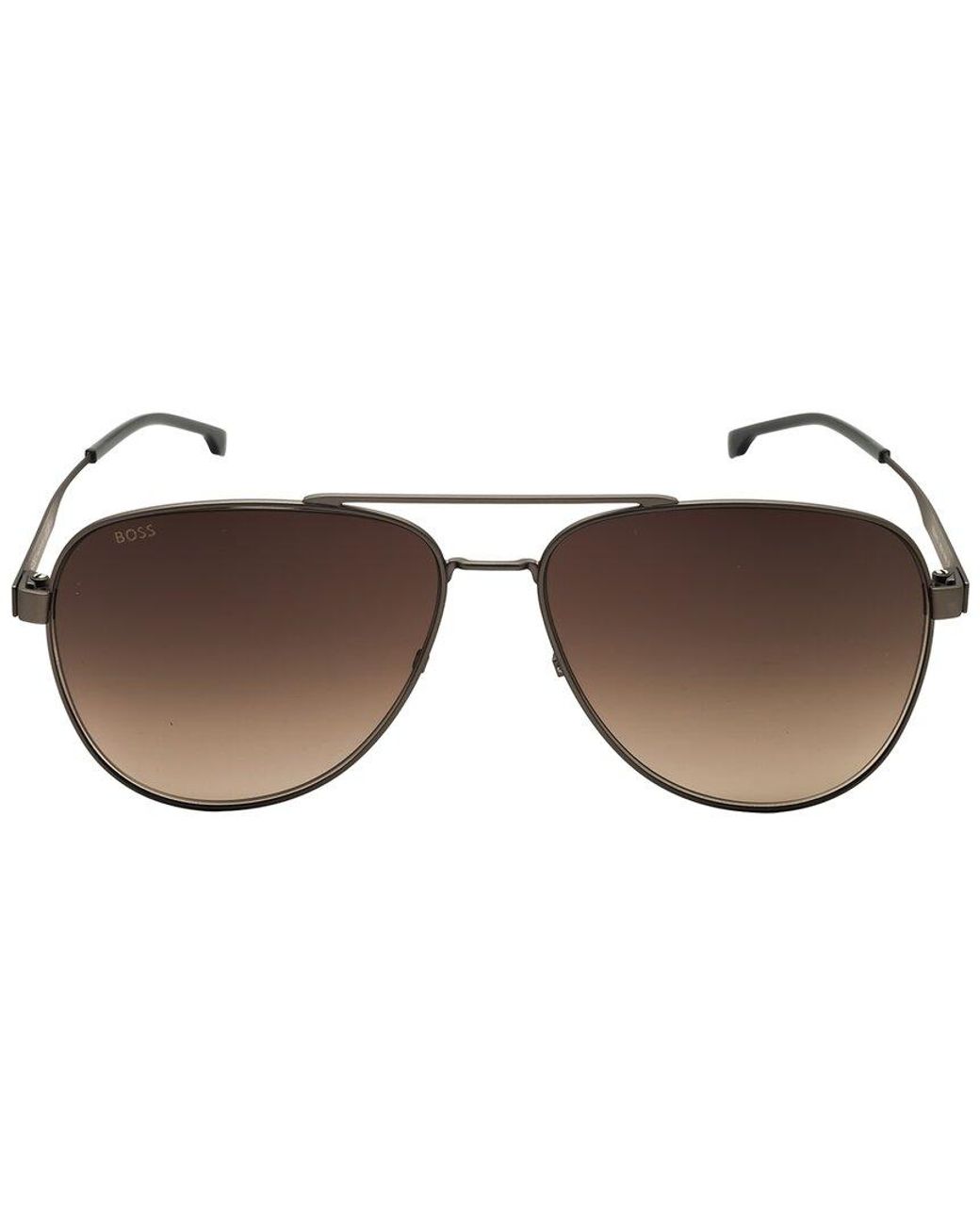 Boss Brown 60Mm Sunglasses for men