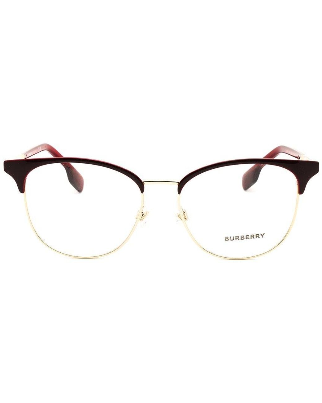 Burberry White 52Mm Optical Frames