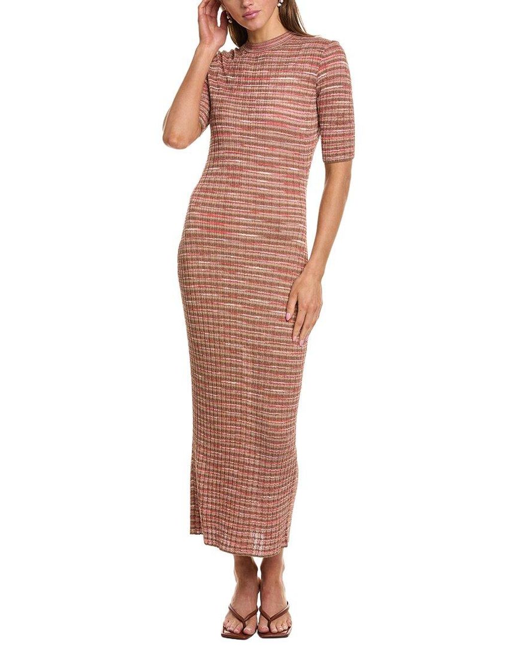 Missoni Pink Missoni Abito Lungo Midi Dress