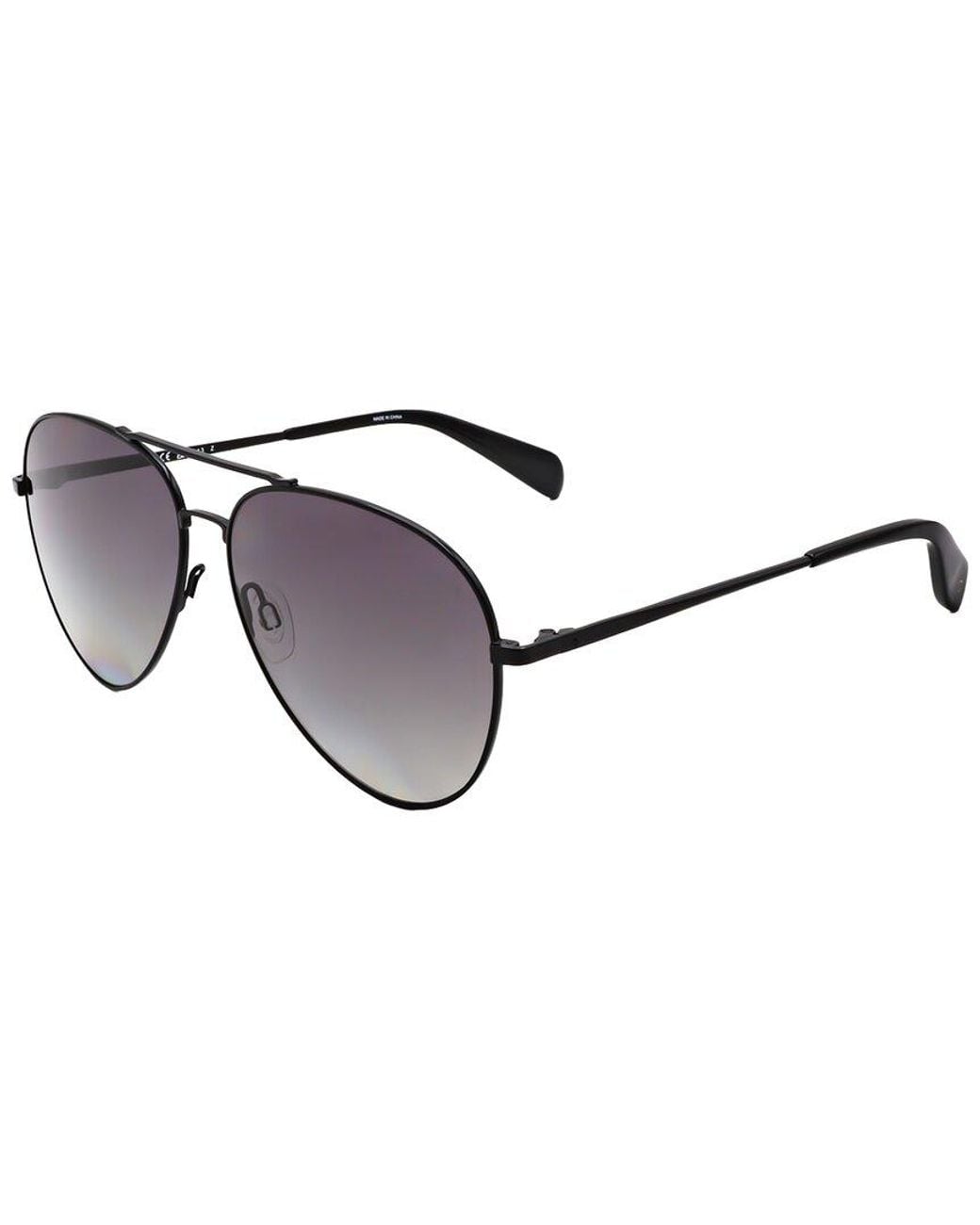Rag & Bone Brown Rnb5052 59Mm Polarized Sunglasses