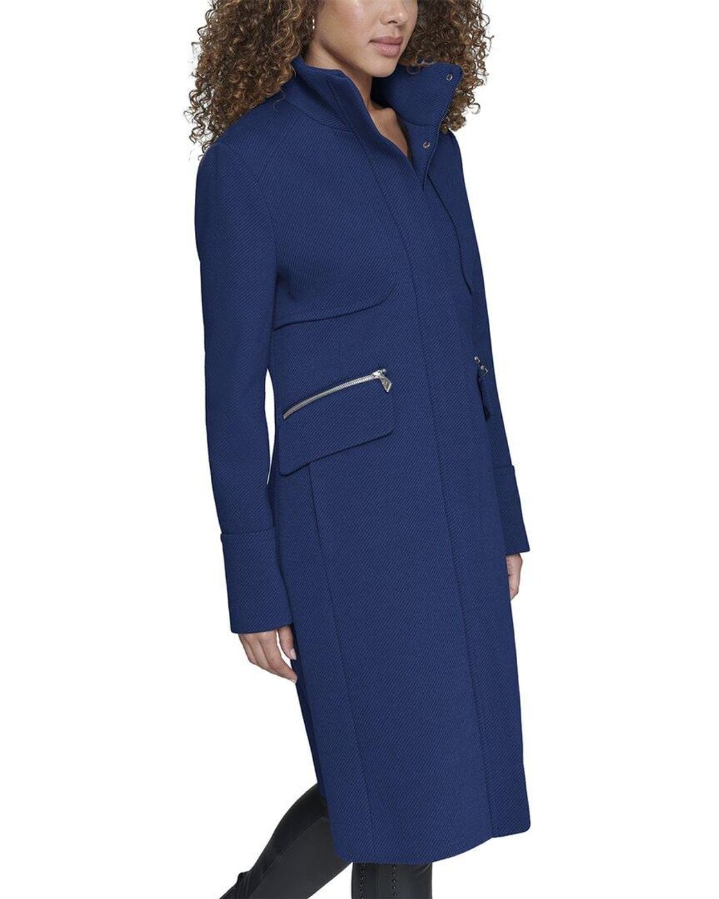 Karl Lagerfeld Blue Coat