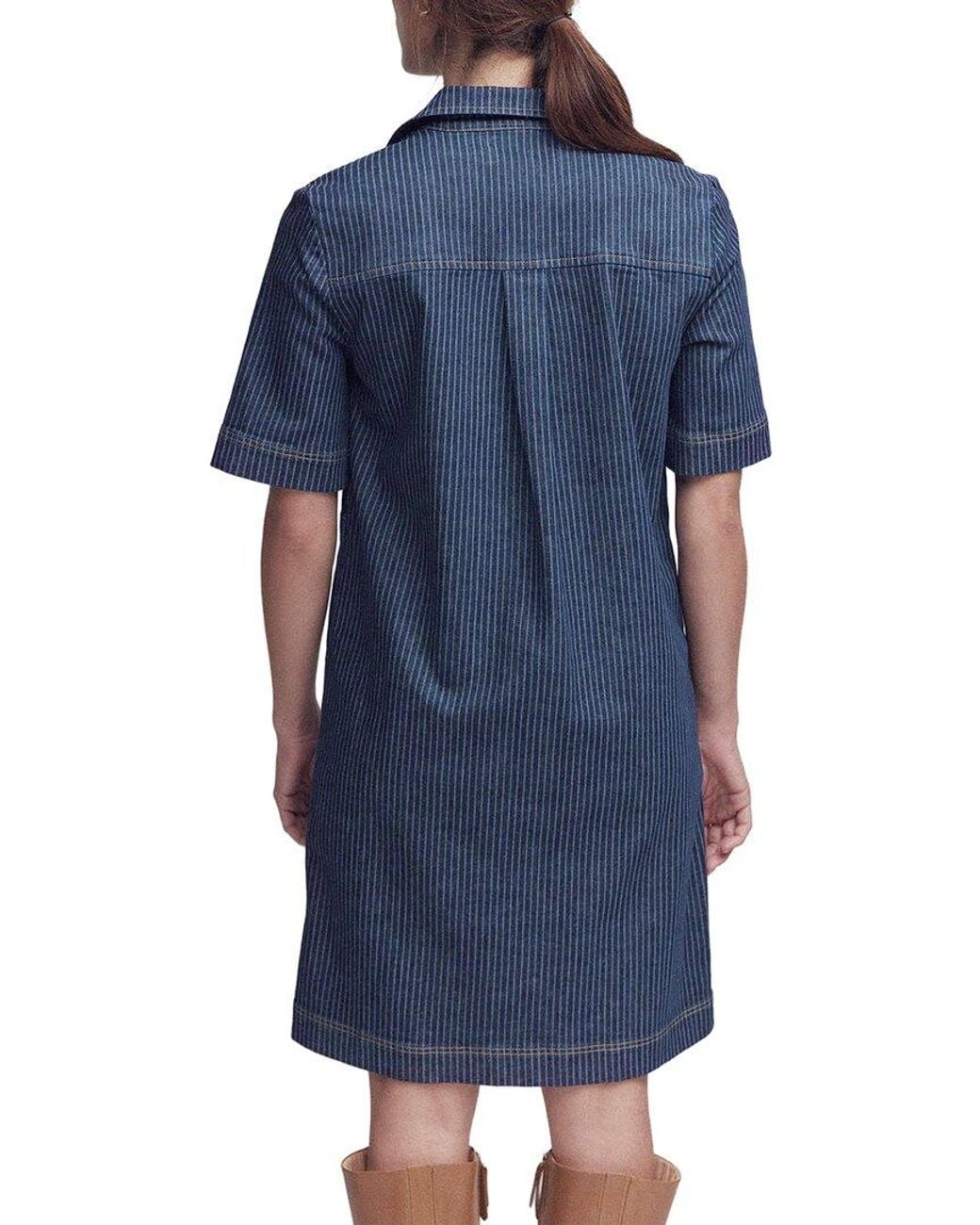 Boden Blue Zia Pocket Shift Dress