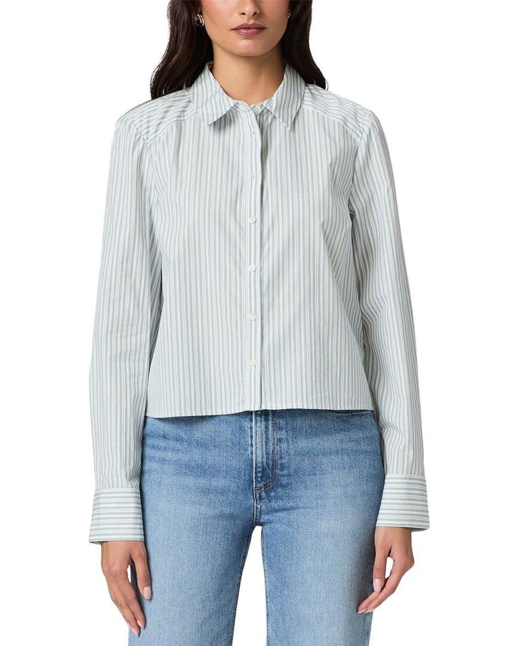 PAIGE Blue Hettie Shirt