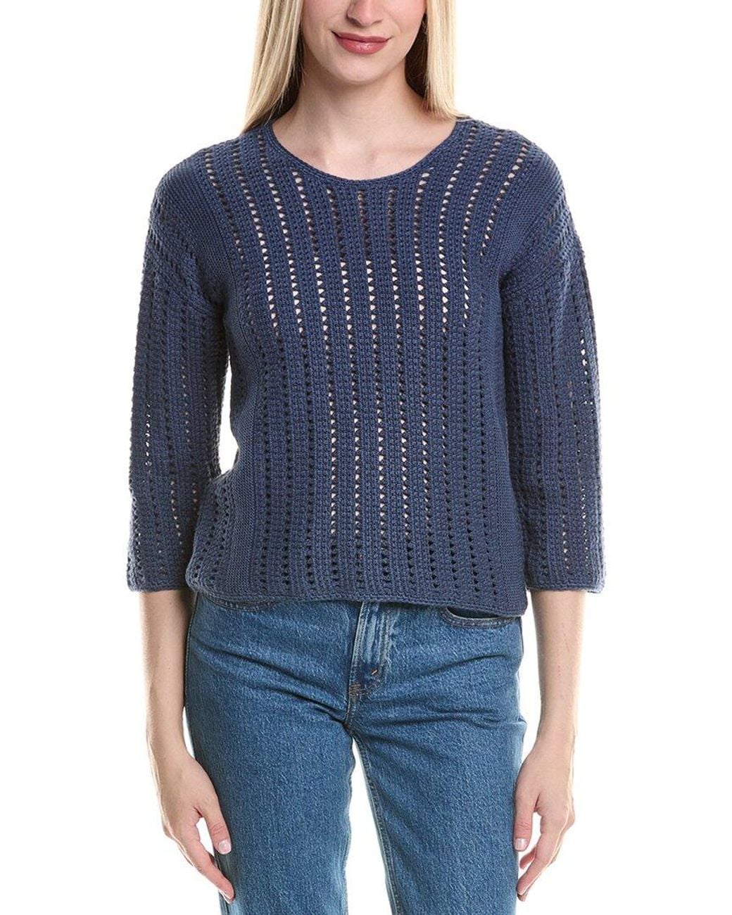 J.McLaughlin Blue Keira Sweater