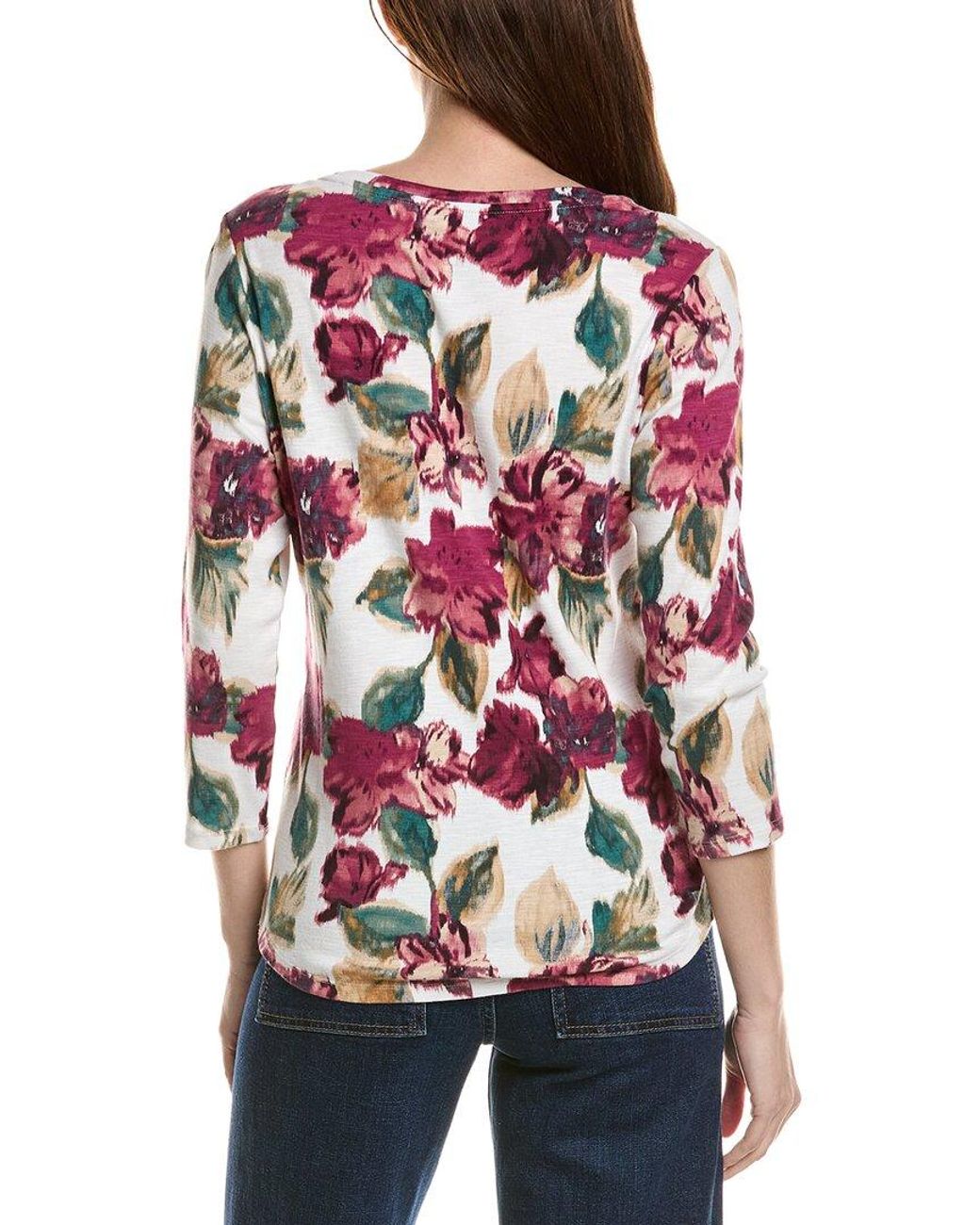 Tommy Bahama Red Ashby Isles Jeweled Blooms T-Shirt