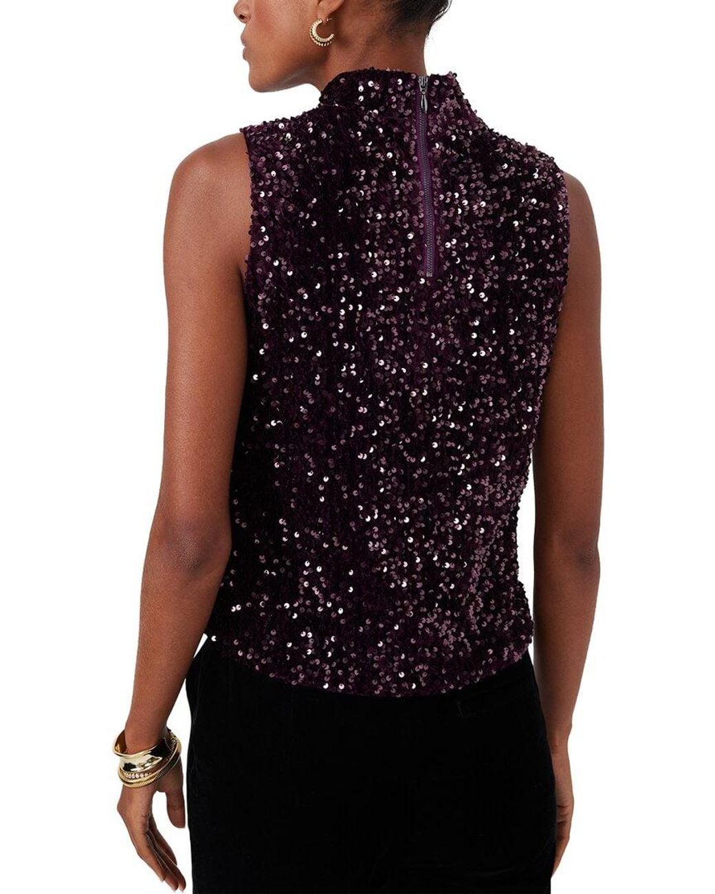 J.McLaughlin Black Leeza Top