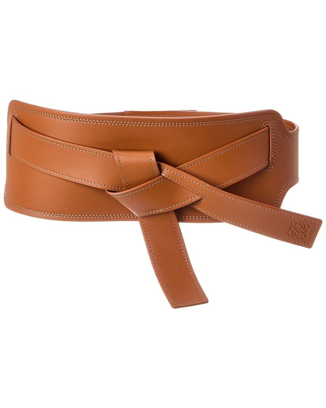 Loewe Brown Gate Leather Belt