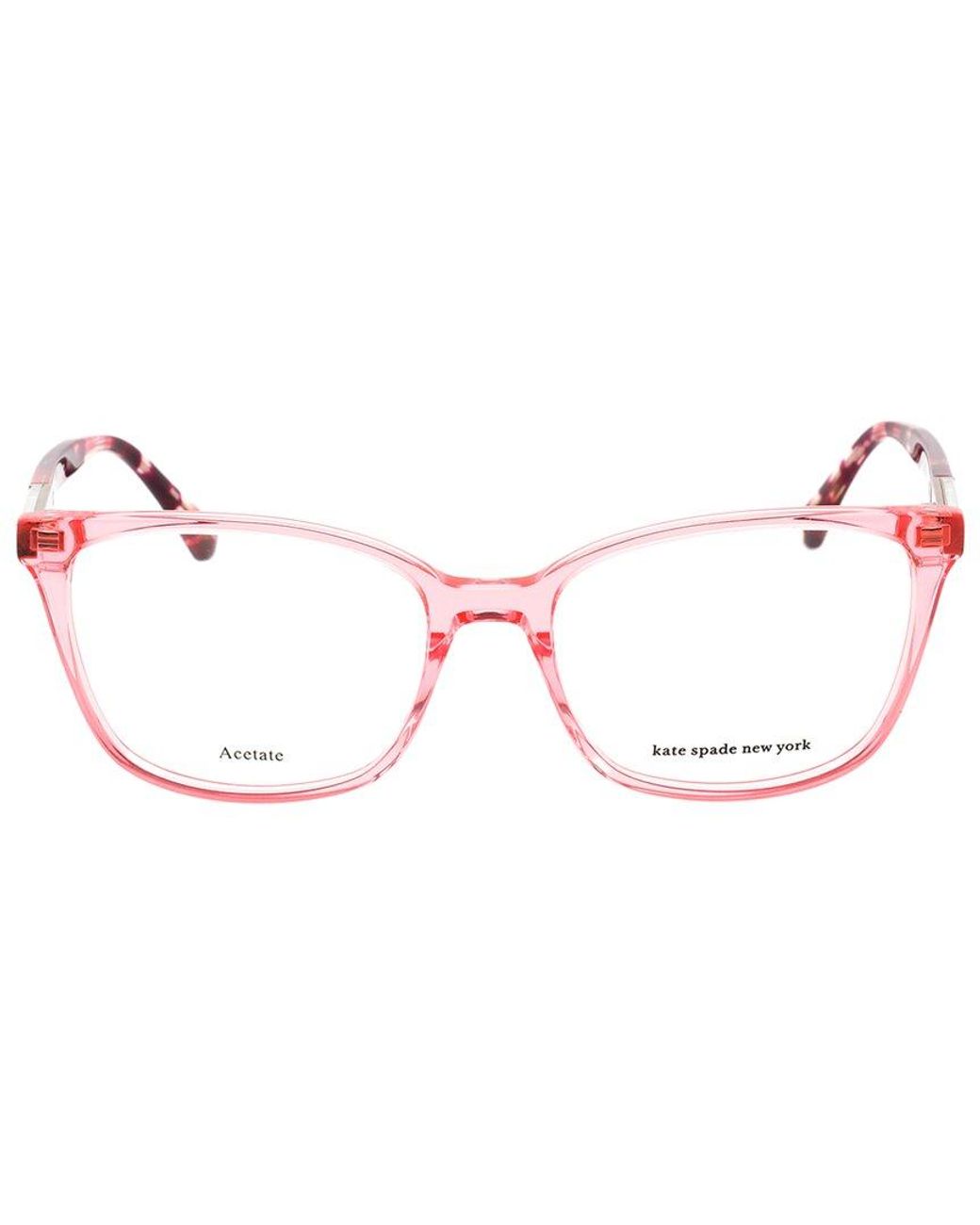Kate Spade Pink Davina 54Mm Optical Frames