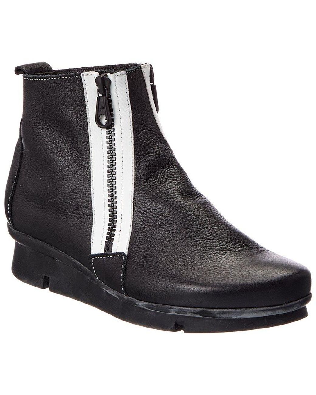 Arche Black Padwan Leather Bootie