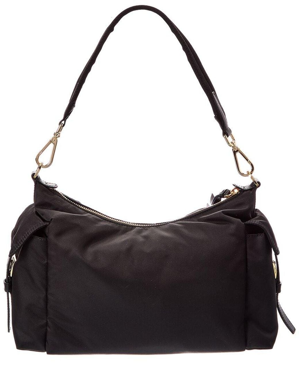 Prada Black Explore Large Re-Nylon & Leather Hobo Bag