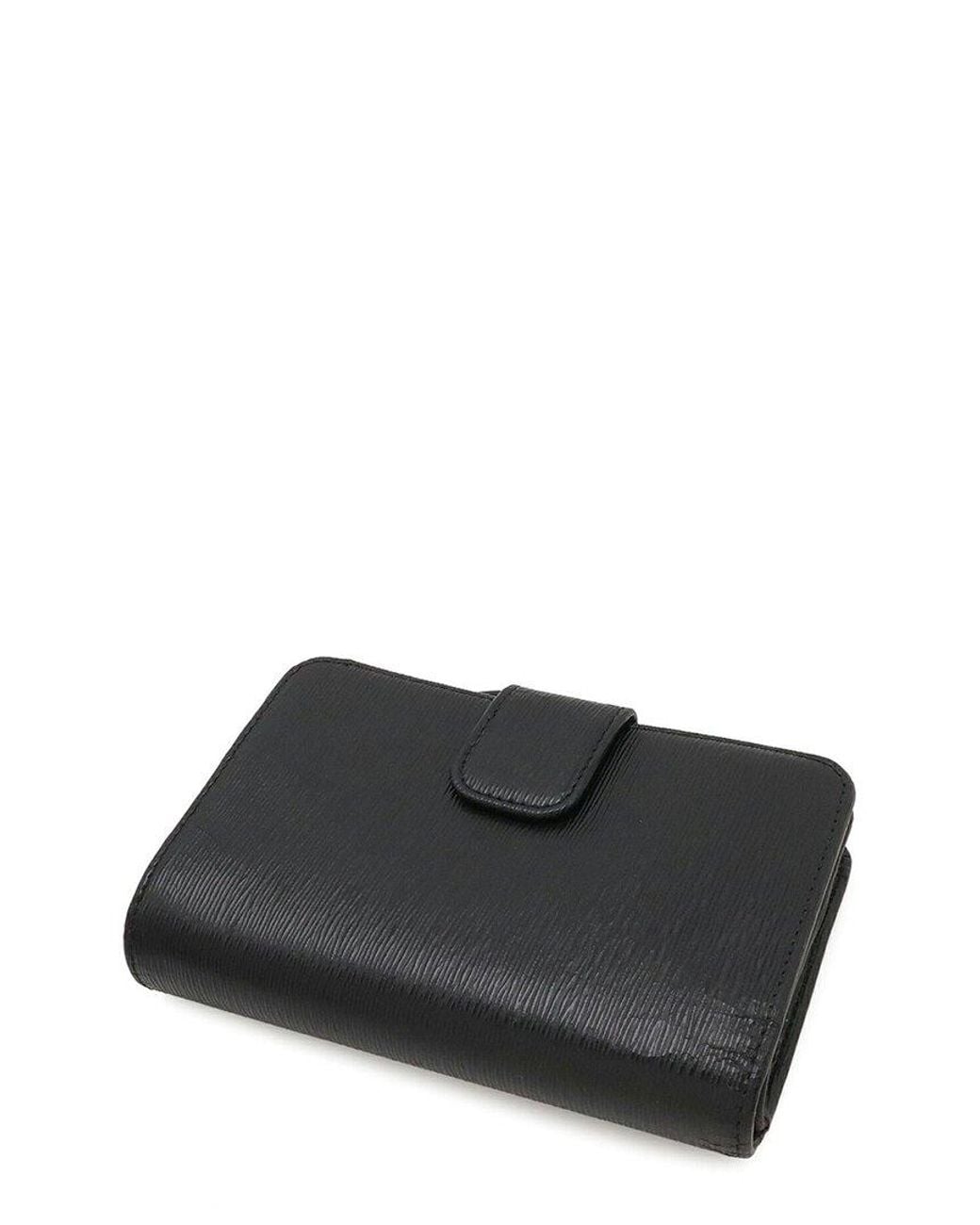 Prada Black Vitello Move Bifold Wallet (Authentic Pre-Loved)