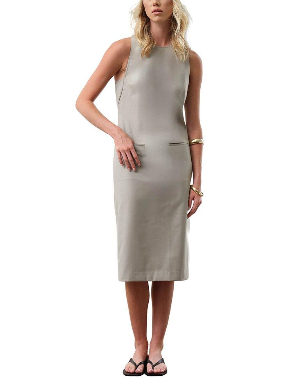 Walter Baker Gray Chelsea Dress
