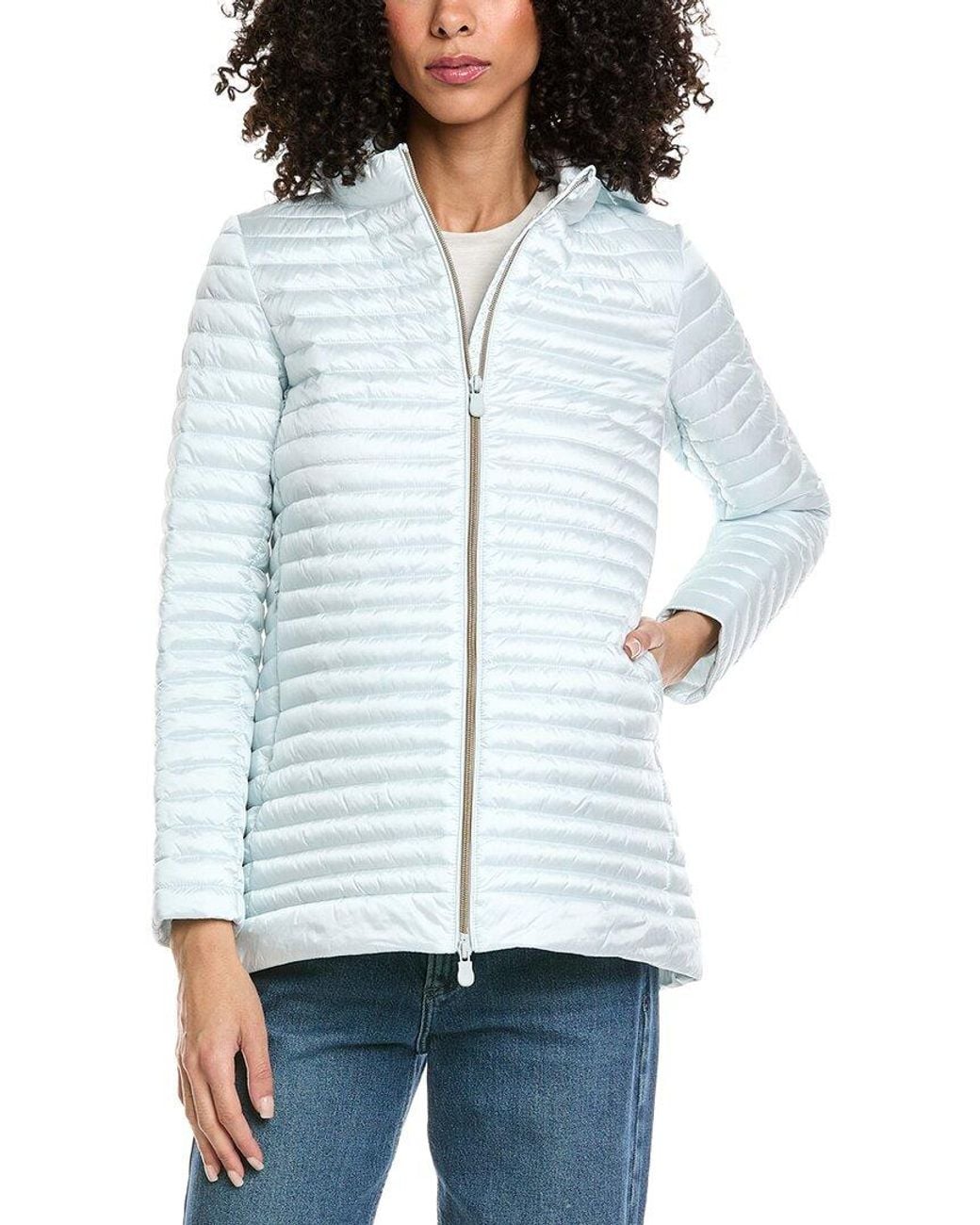 Save The Duck White Alima Jacket